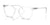 Ray-Ban ELLIOT RX5397F Eyeglasses | Size 52 / Transparent №2001