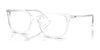 Ray-Ban RX5406F Eyeglasses | Size 54 / Transparent №2001