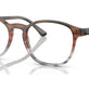 Striped Brown & Red №8251