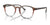 Ray-Ban RX5417 Eyeglasses / Striped Brown & Red №8251