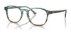 Ray-Ban RX5417 Eyeglasses / Striped Blue & Green №8252 / Size 50