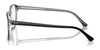 Ray-Ban RX5417F Eyeglasses | Size 52 / Dark Grey On Transparent Grey №8367 / Clear