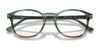 Ray-Ban RX5417F Eyeglasses | Size 52 / Dark Grey On Transparent Grey №8367 / Clear