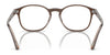 Ray-Ban RX5417F Eyeglasses | Size 52 / Dark Grey On Transparent Grey №8367 / Clear