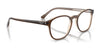Ray-Ban RX5417F Eyeglasses | Size 52 / Dark Grey On Transparent Grey №8367 / Clear