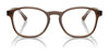 Ray-Ban RX5417F Eyeglasses | Size 52 / Dark Grey On Transparent Grey №8367 / Clear