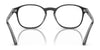 Ray-Ban RX5417F Eyeglasses | Size 52 / Dark Grey On Transparent Grey №8367 / Clear