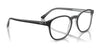 Ray-Ban RX5417F Eyeglasses | Size 52 / Dark Grey On Transparent Grey №8367 / Clear
