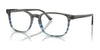 Ray-Ban RX5418 Eyeglasses / Striped Grey & Blue №8254 / Size 54