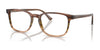 Ray-Ban RX5418 Eyeglasses / Striped Brown & Green №8255 / Size 56