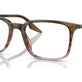 Striped Brown & Red №8251