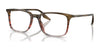 Ray-Ban RX5421 Eyeglasses / Striped Brown & Red №8251 / Size 53