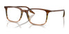 Ray-Ban RX5421 Eyeglasses / Striped Brown & Green №8255 / Size 53