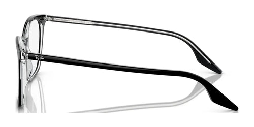 Ray-Ban RX5422 Eyeglasses / Black On Transparent №2034 / Size 52