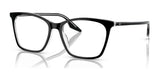 Ray-Ban RX5422F Eyeglasses Black On Transparent