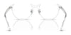 Ray-Ban RX5424D Eyeglasses | Size 54 / Transparent Light Brown №8267