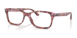 Ray-Ban RX5428 Eyeglasses Red