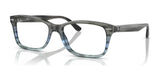 Ray-Ban RX5428 Eyeglasses Striped Grey & Blue