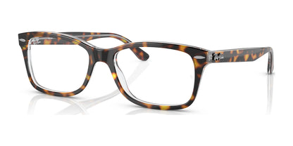 Ray-Ban RX5428F Eyeglasses Havana On Transparent