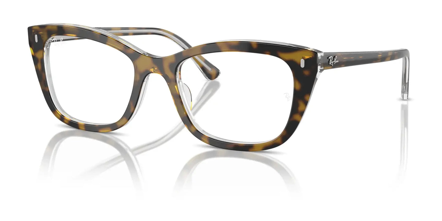 Ray-Ban RX5433 Eyeglasses Havana On Transparent