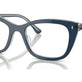 Blue On Transparent Blue №8324