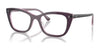Ray-Ban RX5433 Eyeglasses / Violet On Transparent Pink №8364 / Size 50