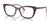 Ray-Ban RX5433 Eyeglasses / Violet On Transparent Pink №8364