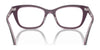 Ray-Ban RX5433 Eyeglasses / Black On Transparent №2034 / Size 50
