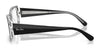 Ray-Ban MIRIAM RX5434 Eyeglasses / Black On Transparent №2034 / Size 52
