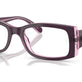 Violet On Transparent Pink №8364