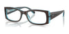 Ray-Ban MIRIAM RX5434 Eyeglasses / Brown On Transparent Blue №8366 / Size 52