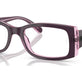 Violet On Transparent Pink №8364