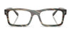 Ray-Ban RX5435F Eyeglasses / Photo Striped Brown №8383 / Size 56