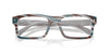 Ray-Ban RX5435F Eyeglasses / Photo Striped Brown №8383 / Size 56