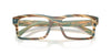 Ray-Ban RX5435F Eyeglasses / Photo Striped Brown №8383 / Size 56