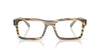 Ray-Ban RX5435F Eyeglasses / Photo Striped Brown №8383 / Size 56