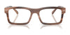 Ray-Ban RX5435F Eyeglasses / Photo Striped Brown №8383 / Size 56