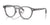 Ray-Ban RX5443D Eyeglasses | Size 49 / Transparent Grey №8268