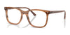 Ray-Ban RX5446 Eyeglasses / Striped Brown №8455 / Size 51