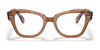 Ray-Ban STATE STREET RX5486 Eyeglasses | Size 48 / Transparent Brown №8179