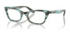 Ray-Ban LADY BURBANK RX5499 Eyeglasses / Striped Green №8362 / Size 49