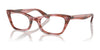 Ray-Ban LADY BURBANK RX5499 Eyeglasses / Striped Pink №8363 / Size 49
