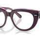 Violet On Transparent Pink №8364