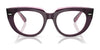 Ray-Ban DOREEN RX5586 Eyeglasses / Black On Transparent №2034 / Size 48