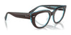 Ray-Ban DOREEN RX5586 Eyeglasses / Black On Transparent №2034 / Size 48