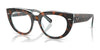 Ray-Ban DOREEN RX5586 Eyeglasses / Dark Havana On Multicolor №8401 / Size 48