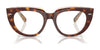 Ray-Ban DOREEN RX5586 Eyeglasses / Black On Transparent №2034 / Size 48