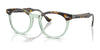 Ray-Ban EAGLEEYE RX5598 Eyeglasses / Havana On Transparent Green №8249 / Size 49