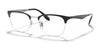 Ray-Ban RX6346 Eyeglasses | Size 52 / Black On Silver №2861