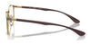 Ray-Ban RX6355 Eyeglasses / Black On Gold №2994 / Size 50